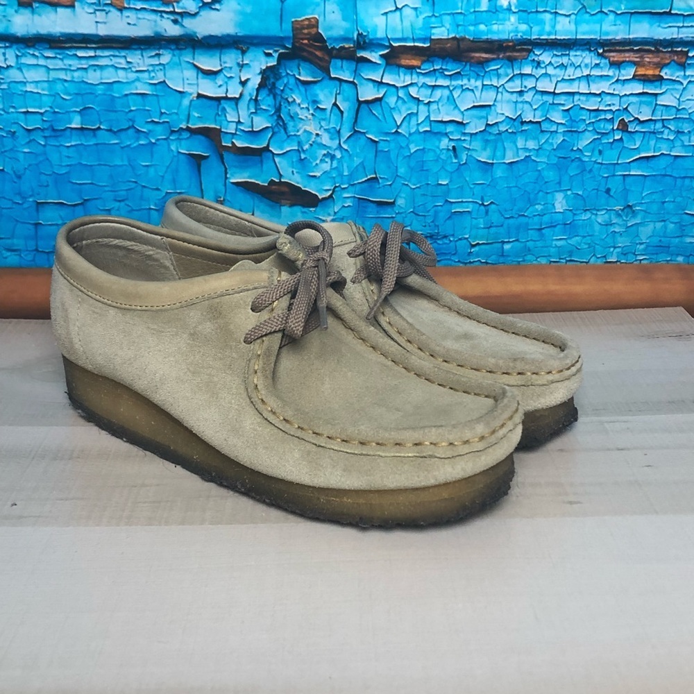 Clarks Originals Wallabee Women's Size 7.5M Tan Brown Crepe Sole 35395 Moccasin